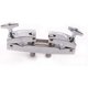 thumbnail image 2 of Drum Clamp 2 Hole Silver Multi Clamp Cymbal Stand Mount Holder for Drums Cymbals Cowbell Accessory, 2 of 5