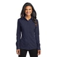 thumbnail image 1 of Camisa de vestir de punto para mujer Port Authority® Dimension. L570 Autoridad Portuaria L570, 1 of 1