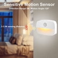 thumbnail image 3 of Paquete de luz nocturna con sensor de movimiento interior 3A con pilas para armario escalera pasillo cocina dormitorio JM, 3 of 5