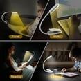 thumbnail image 7 of 9 LED Rechargeable Book Light for Reading in Bed -Eye Caring 3 Color Temperatures,Stepless Dimming Brightness,80 Hrs Runtime Small Lightweight Clip On Book Reading Light for Kids, 7 of 7