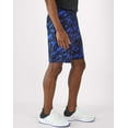 thumbnail image 3 of Hanes Moves Men's 2-in-1 Gym Shorts, 7" Inseam Deep Royal Hype Camo 2XL, 3 of 11
