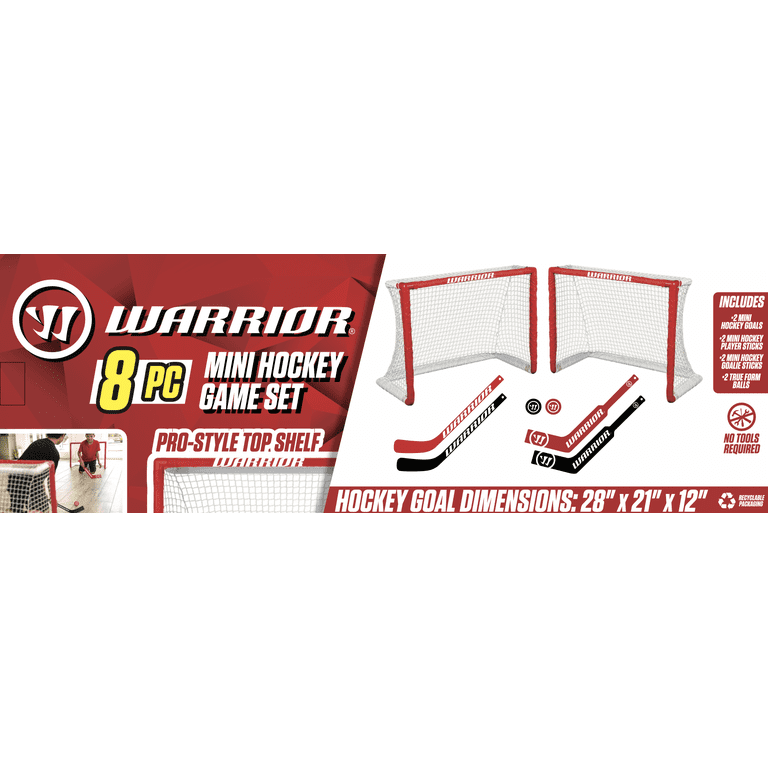 Warrior Mini Hockey Game Set, 8-Piece Kit photo 2