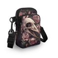 thumbnail image 3 of HELLHERO Small Crossbody Purse Wolf Pattern 4.33"x1.97"x7.09" 2 Layers Adults for Daily Use with Zipper, 3 of 7