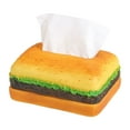 thumbnail image 1 of Papel de cocina con diseño de hamburguesa, estilo retro para salón, papel de cocina para cumpleaños, papel de cocina de escritorio, original para el hogar, portarrollos de papel de cocina, 1 of 6