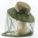 thumbnail image 4 of Sombrero de malla a prueba de insectos con sombrilla de red para la cabeza Sombrero al aire libre para ir de excursión, viajar, acampar Sywqhk Para Estrenar, 4 of 9