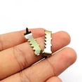 thumbnail image 2 of 50pcs Saw Tooth Sawtooth Furniture Corner Edge Fixed Picture Frame Hanger Hanging Photo Painting Mirror Hook No Nail Screw 1inch, 2 of 6
