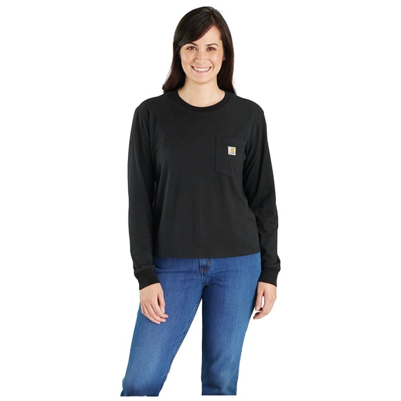 Remera de Manga Larga con Bolsillo para Mujer Carhartt Talle XL