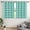 Green and White, variant on Orange and White Checkered Pattern Blackout Curtains,Triple Weaved Fabric,Thermal Insulated,Room Darkening,Grommet Top,2 Panels,42x45in(107x114cm)