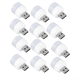 thumbnail image 4 of Lámpara de libro con enchufe USB mini de 12 piezas, 5 V, súper brillante, protección para los ojos, D, 4 of 8