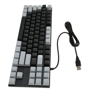 Clavier filaire, Clacher mécanique 87 Clés Clavier pour ordinateur portable Keyboard mécanique Future-Proof Design