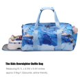 thumbnail image 3 of Bolsa de lona Octsky Teen Dance Gym con compartimentos para zapatos húmedos, 46 cm, 3 of 6