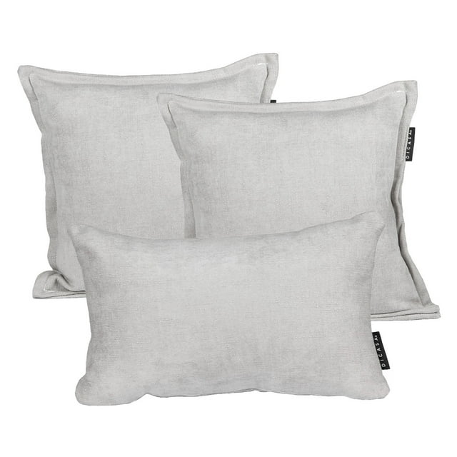 Set de 3 Cojines Kappa Delta (2 Cuadrados + 1 Rectangular)