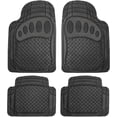 thumbnail image 1 of FH Group Tapis de Sol Toutes Saisons F11310BLACK - 4 Pcs, 1 of 5