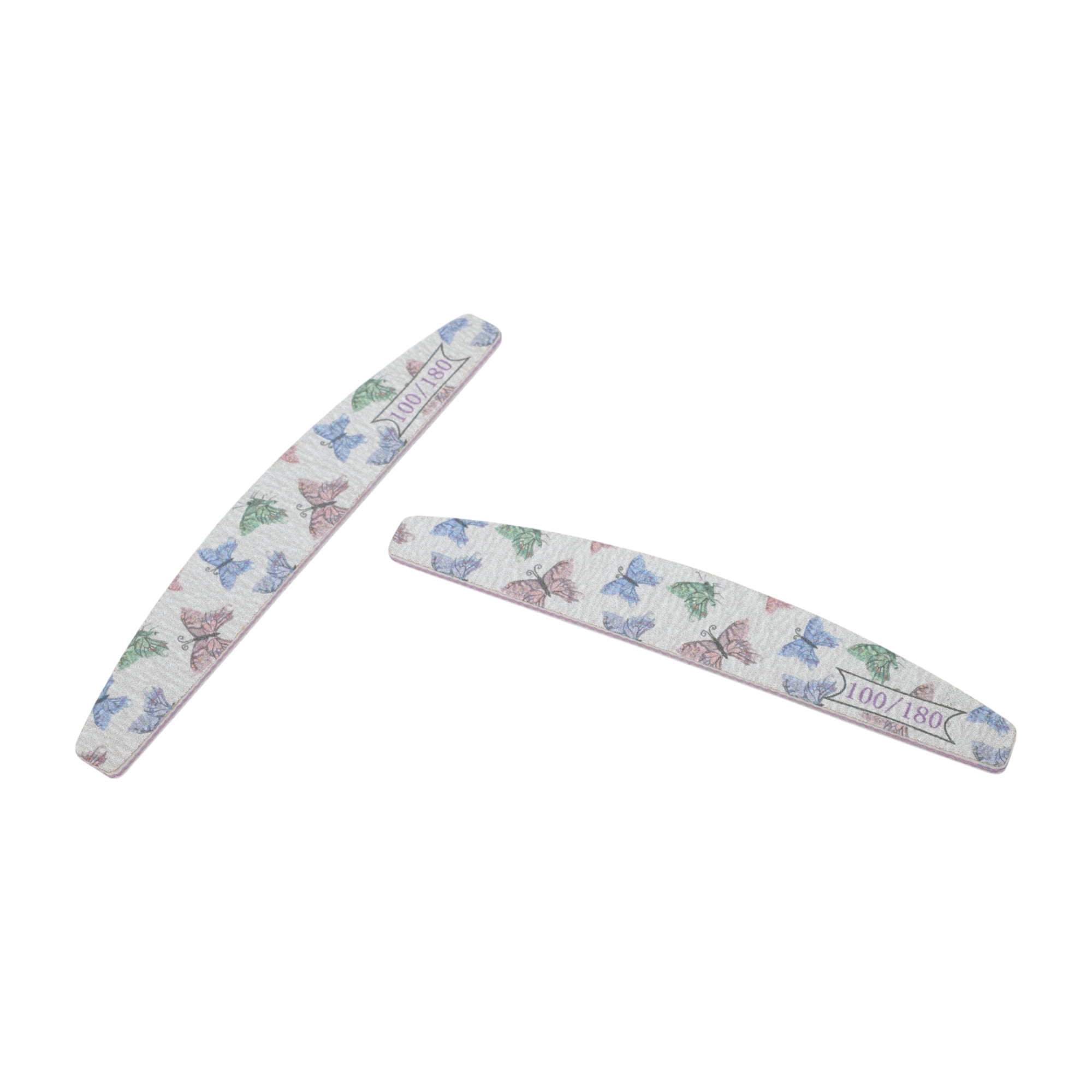 Unique Bargains Half-moon HD-001 Nail Files 5 Pcs Colorful [Half-moon HD-002]