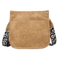 thumbnail image 1 of Bolso bandolera Bolso de piel para mujer Bolso bandolera Bolso cubo para mujer, correa ajustable, 1 of 5