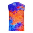 thumbnail image 4 of COSFO Tie Dye Mens Tank Top Summer Gym Muscle Graphic Tees Casual Regular Fit Quick Dry Sleeveless Crew Neck Shirts, 4 of 5