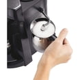 thumbnail image 2 of Mr Coffee ECM160 4-Cup Steam Cappuccino Espresso Maker Black/Stainless, 2 of 6