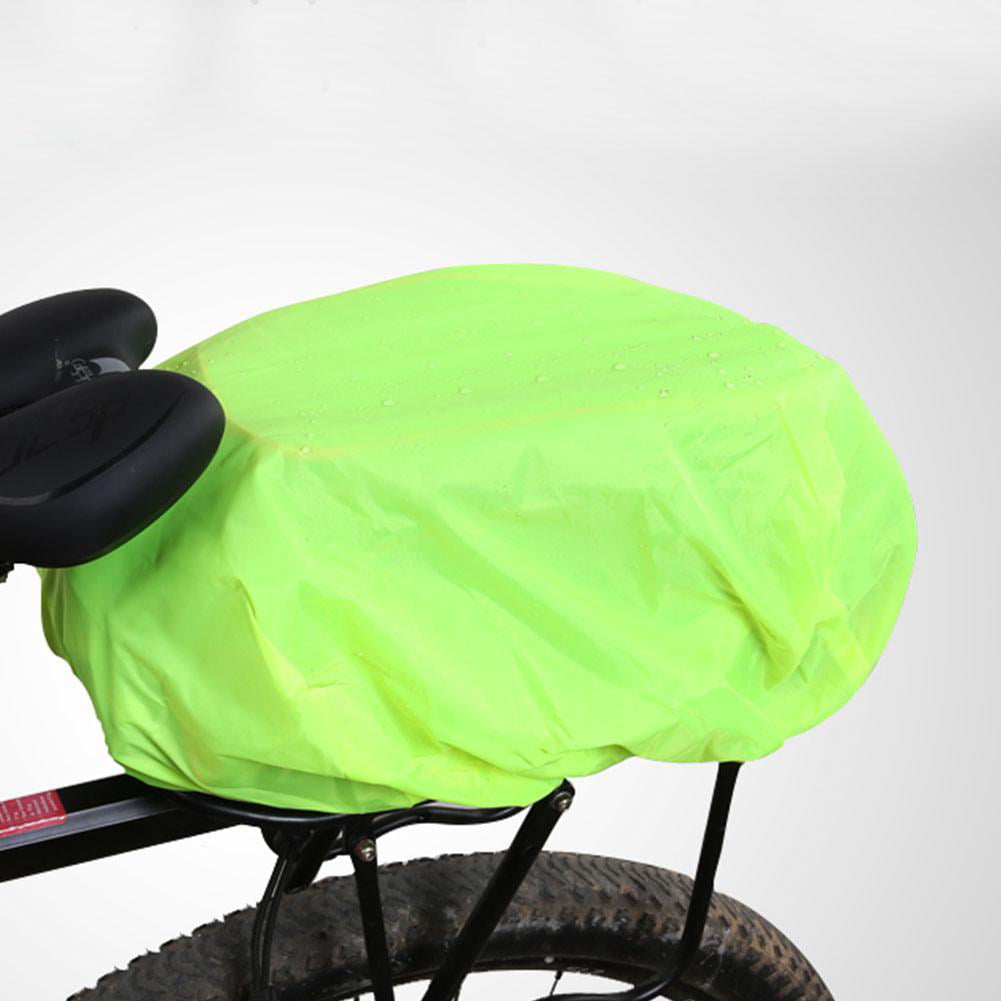 Ultralight Bike Rack Bag Cover Fluorescent Green Dust-proof Bike Rack Bag Rain