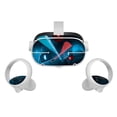 thumbnail image 3 of Matsuzay Nueva pegatina de piel para Quest 2 VR, controlador de auriculares, calcomanías de PVC, bonita funda envolvente de dibujos animados para Videojuegos y accesorios TYPE2 4#, 3 of 6
