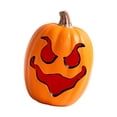 thumbnail image 4 of Colaxi Halloween Pumpkin Light Indoor Decoration Adorable Vivid Details Pumpkin Lantern Resin Pumpkin Statue for Living Room Balcony E, 4 of 10