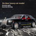 thumbnail image 4 of Five-Door Children'S Toy Car Two-Way Inertia Luxury Business Van Light Simulation Sound Effect Car Model, 4 of 7