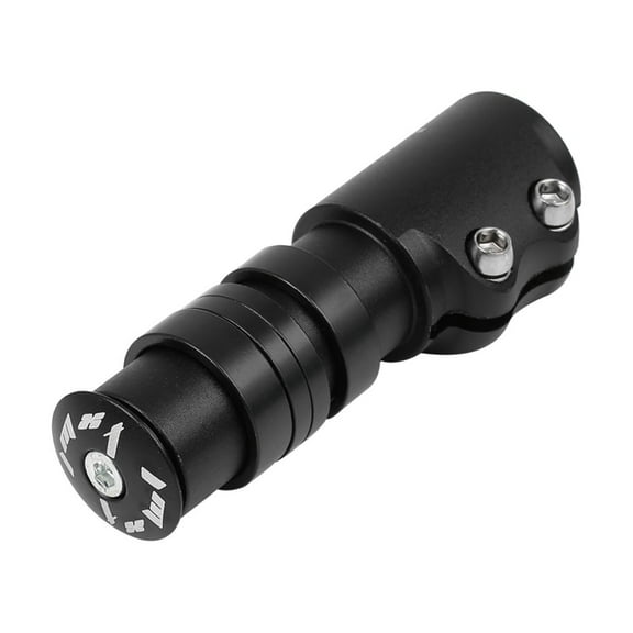 REGALWOVEN Handlebar Bar Stem Raiser Extender Black Aluminum Alloy for Mountain Bicycle
