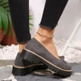 thumbnail image 7 of Bkhluea Women Knotted Platform Loafer Shoes Slip On Comfortable Footwear For Office Work Daily Casual Outdoor Activities, 7 of 7