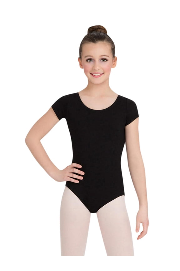 Short Sleeve Leotard - Girls