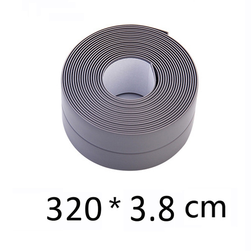 Bath Sealant Strip Tape Kitchen Bathroom Bathtub Floor Corner Wall PVC