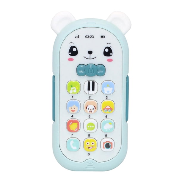 Juguetes Educativos para Teléfonos Móviles, Juguetes para Niños Y Niñas, Regalo de Aprendizaje, Simulación , Verde