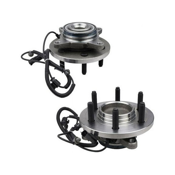 Front Wheel Bearing Hub Assembly - Set of 2 - Compatible with 2011 - 2014 Ford F-150 2WD 2012 2013