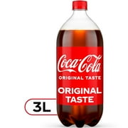 Coca-Cola Soda Pop, 3 Liters Bottle