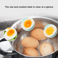thumbnail image 4 of Indicador sensible que cambia de color para huevos duros y blandos que indica cuándo están listos (2 piezas), 4 of 6