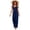 3# Navy, variant on Women Jumpsuits Casual Boho Overalls Sleeveless Adjustable Strap Long Pants Romper with Pockets Khaki S