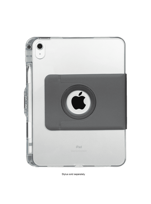 Targus VersaVu THD936GL Carrying Case (Folio) for 10.9" Apple iPad (10th Generation), iPad (2022) Tablet, Apple Pencil, Stylus, Clear