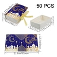 thumbnail image 3 of Jiibva 50Pcs Eid Mubarak Gift Boxes, Book Shape Eid Favour Boxes, Small Paper Eid Gift Boxes Chocolate Candy Box Party Favors for Islamic Muslim Gifts Decorations, 3 of 7