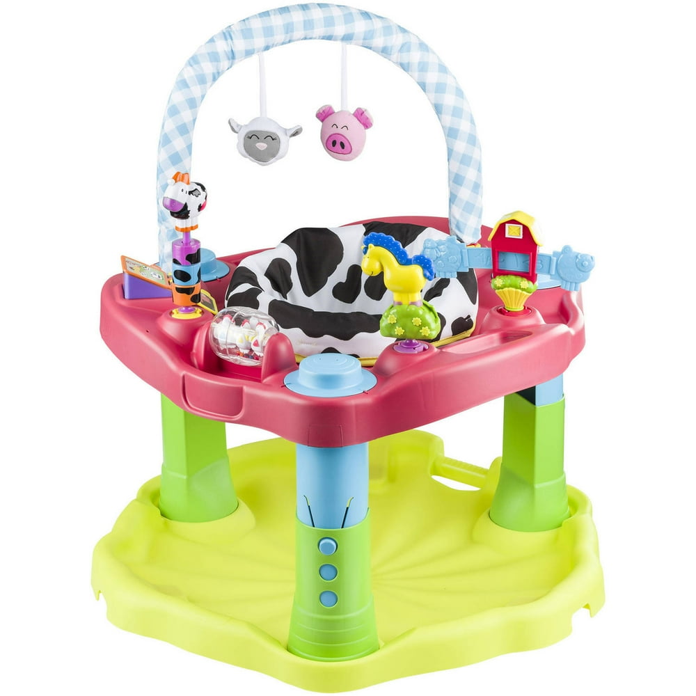 evenflo exersaucer age range