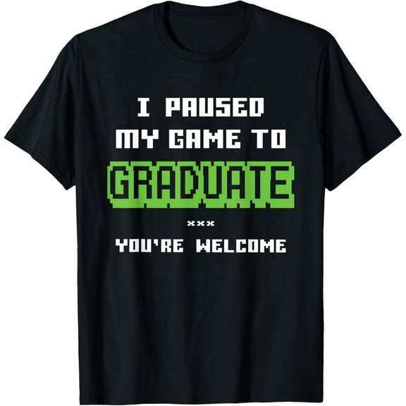 Funny 2025 Gamer Graduate Graduation Adult T-shirt