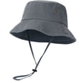 thumbnail image 1 of FURTALK - Sombrero de pescador unisex 100 % algodón, ajustable, para el sol, para hombre y mujer, 1 of 6