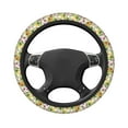 thumbnail image 3 of Kll Car Steering Wheel Cover, Universal 15 Inch, Soft Elastic And Comfortable,Car Accessories Decorations-Butterflies2, 3 of 8
