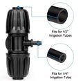thumbnail image 2 of 1/2 to 1/4 Drip Irrigation Fittings,25Pack Barbed Tee 1/2Inch Drip Irrigation Tubing to 1/4Inch Irrigation Tube Fitting, 2 of 5