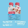 thumbnail image 3 of Slimfast Original Strawberries & Cream Meal Replacement Shakes, 4 Ct, 11 fl oz, 3 of 8