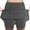 Dark Gray, variant on Posijego Girls Athletic Skorts Kids Girls High Waist Tennis Skirts with Shorts Golf Running Sports Workout Skirts 2-13 Years