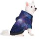 thumbnail image 2 of Fotbe Planets Stars And Galaxies1 Sudadera con Estampado para Perros Pequeños – Suéter con Capucha para Mascotas, Tela Suave de Forro Polar con Bolsillo-Large, 2 of 7