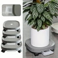 thumbnail image 2 of Flower Pot Tray Movable Grid Bottom Plant Tray Strong Bearing Drawer Water Box Flower Tray with Roller Wheel Garden Supply, 2 of 8