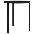 thumbnail image 3 of vidaXL Side Tables 3 Pieces Black Poly Rattan Indoor / Outdoor, 3 of 4