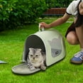 thumbnail image 5 of COSTYLE Cat Backpack Pet Carrier Soft-Sided Cat Bag for Medium Small Dog Cat Bunny, Ventilated Mesh Dog Travel Backpack for Outdoor Use, 5 of 5