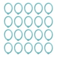 thumbnail image 1 of 40 Pcs Binder Rings, Multifunctional Round Hole Loose Leaf Paper Single Rings for Binders Business Cards Classrooms Offices Homes, 1 of 8