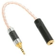 thumbnail image 1 of Headphone Adapter Cable, Soft Hand Feel Widely Compatible 2.5mm To 3.5mm Adapter Plug And Play  For Office For Outdoor For Home, 1 of 8