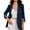 Blue3, variant on Women's Stretch Blazer Jacket Long Sleeve Slim Fit Casual Office Suit Coat